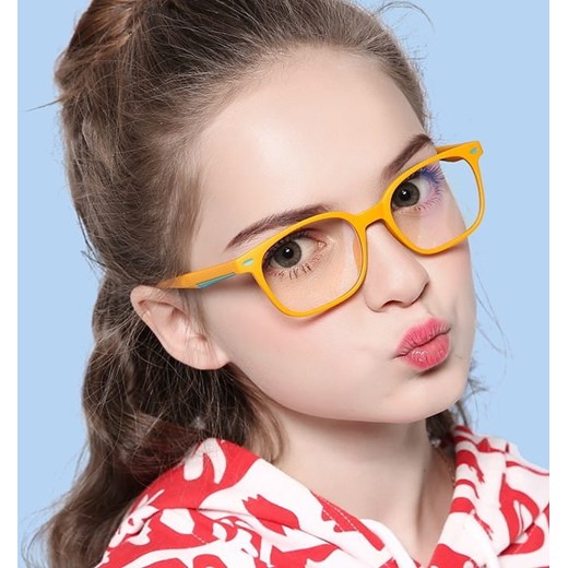 Dziecięce okulary do komputera BLUE LIGHT z filtrem światła niebieskiego 2550B ze sklepu Stylion w kategorii Akcesoria dziecięce - zdjęcie 185963212