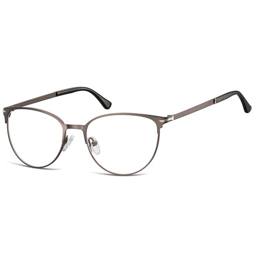 Okulary oprawki korekcyjne kocie oczy zerówki Sunoptic 914D grafitowy - id: 5222 - marki Sunoptic - 185963254 Okulary oprawki korekcyjne kocie oczy zerówki Sunoptic 914D grafitowy ze sklepu Stylion w kategorii Okulary korekcyjne damskie - zdjęcie 185963254