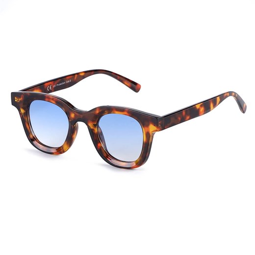 Panterkowe okulary przeciwsłoneczne z filtrem UV400 SVM-15E ze sklepu Stylion w kategorii Okulary przeciwsłoneczne damskie - zdjęcie 185963311