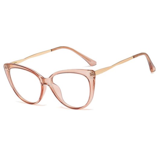 Okulary kocie do komputera damskie z filtrem BLUE Light zerówki 2581-3 ze sklepu Stylion w kategorii Okulary zerówki damskie - zdjęcie 185963323