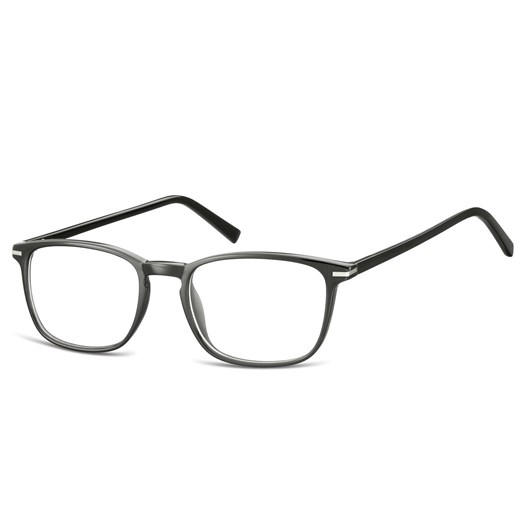 Okulary oprawki korekcyjne Nerdy zerówki Sunoptic CP120 czarne ze sklepu Stylion w kategorii Okulary korekcyjne damskie - zdjęcie 185963521