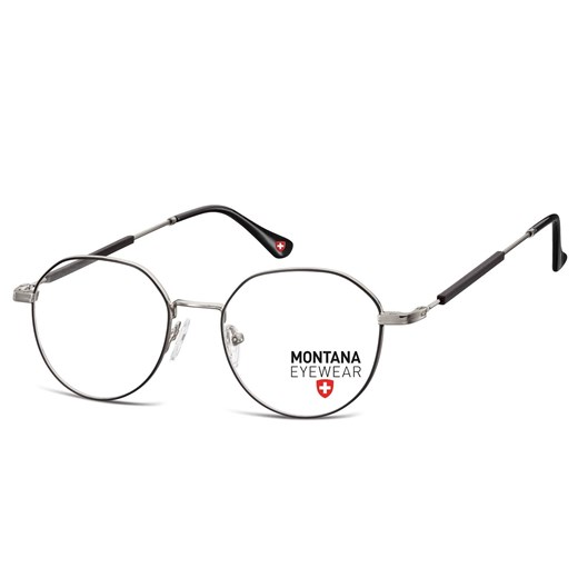 Okulary korekcyjne oprawki optyczne zerówki Montana MM593F grafitowe ze sklepu Stylion w kategorii Okulary korekcyjne damskie - zdjęcie 185963541