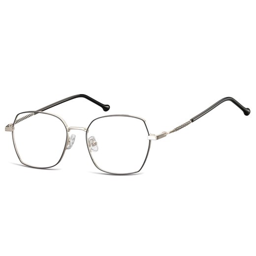 Okulary oprawki zerówki metalowe korekcyjne L124B ze sklepu Stylion w kategorii Okulary korekcyjne damskie - zdjęcie 185963553