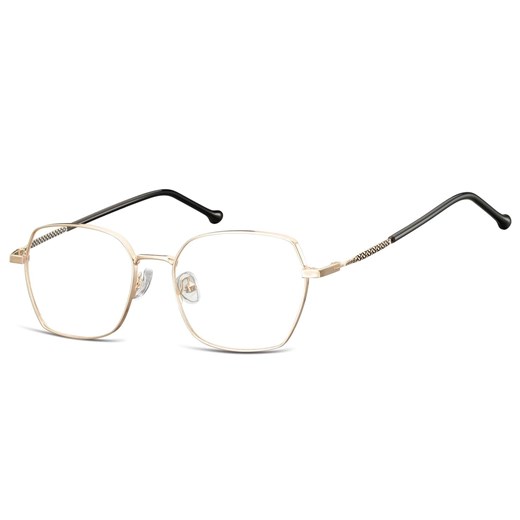 Okulary oprawki zerówki metalowe korekcyjne L124C ze sklepu Stylion w kategorii Okulary przeciwsłoneczne damskie - zdjęcie 185963574
