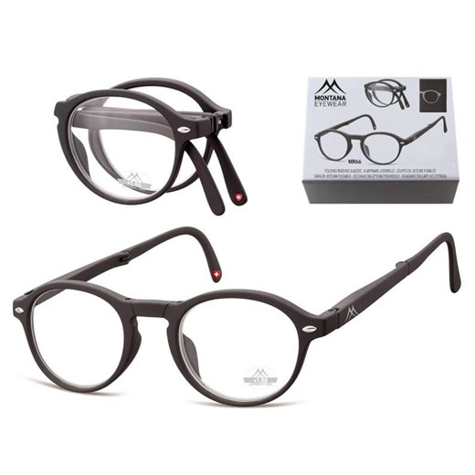 Składane Asferyczne Okulary do Czytania Lenonki Montana MR66 moc: +3.5 ze sklepu Stylion w kategorii Okulary korekcyjne damskie - zdjęcie 185963813