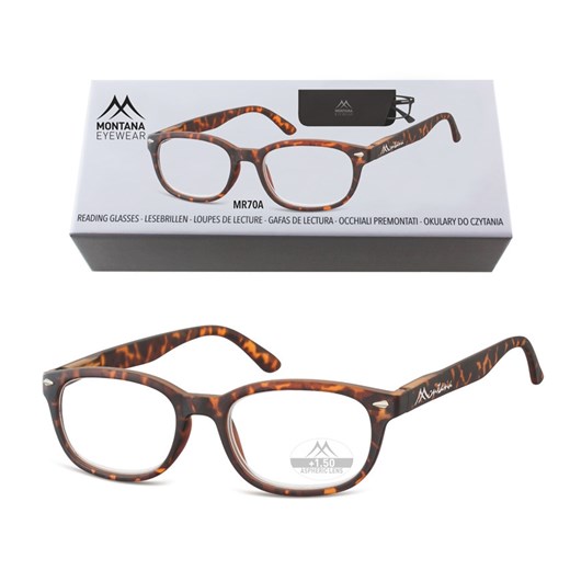 Okulary do Czytania asferyczne Montana BOX70A moc: +1 ze sklepu Stylion w kategorii Okulary przeciwsłoneczne damskie - zdjęcie 185963863
