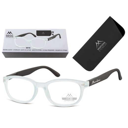 Okulary do Czytania asferyczne Montana BOX70E moc: +1 ze sklepu Stylion w kategorii Okulary korekcyjne damskie - zdjęcie 185963893