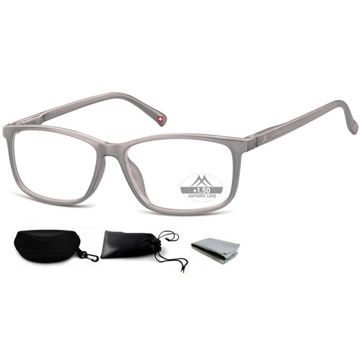 Asferyczne Okulary do Czytania Montana Plusy MR62A moc: +2,5 ze sklepu Stylion w kategorii Okulary korekcyjne damskie - zdjęcie 185964044