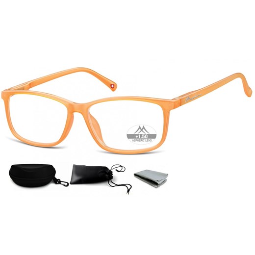 Asferyczne Okulary do Czytania moc: +2,5 Montana Plusy MR62B ze sklepu Stylion w kategorii Okulary przeciwsłoneczne damskie - zdjęcie 185964051