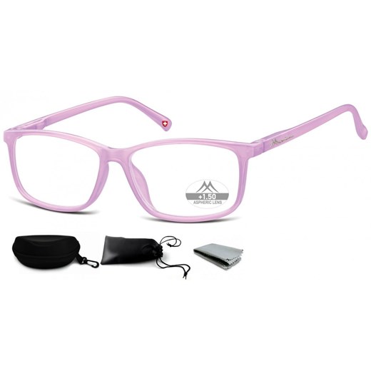 Asferyczne Okulary do Czytania moc: +3.5 Montana Plusy MR62F ze sklepu Stylion w kategorii Okulary przeciwsłoneczne męskie - zdjęcie 185964071