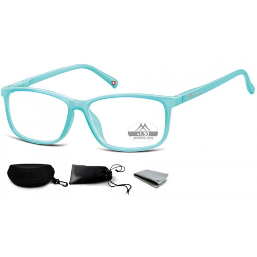 Asferyczne Okulary do Czytania moc: +3.5 Montana Plusy MR62E ze sklepu Stylion w kategorii Okulary korekcyjne damskie - zdjęcie 185964082