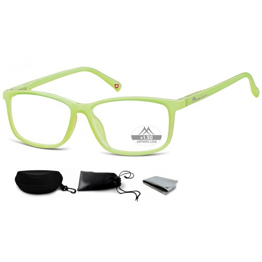 Asferyczne Okulary do Czytania Montana Plusy MR62D moc:+1.5 ze sklepu Stylion w kategorii Okulary korekcyjne damskie - zdjęcie 185964084