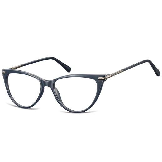 Okulary zerówki korekcyjne Kocie Oczy damskie AC1C ciemny granat ze sklepu Stylion w kategorii Okulary przeciwsłoneczne damskie - zdjęcie 185964104