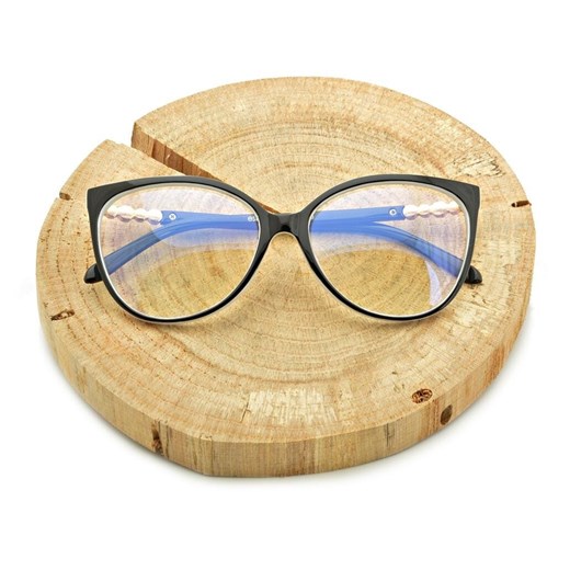 Okulary damskie z filtrem BLUE LIGHT do komputera korekcyjne EST-106K-5 Estillo ze sklepu Stylion w kategorii Okulary zerówki damskie - zdjęcie 185964180