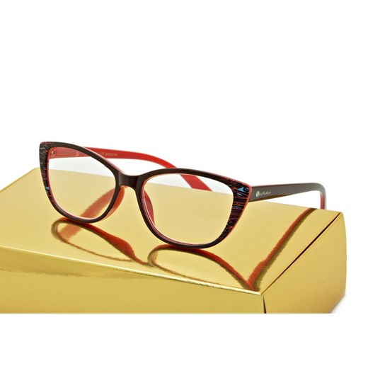 Plusy Okulary Kocie Oczy do Czytania moc: +2,5 z flexami ST307 ze sklepu Stylion w kategorii Okulary korekcyjne damskie - zdjęcie 185964204