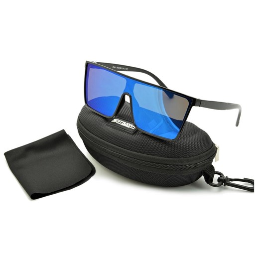 Męskie Okulary przeciwsłoneczne Pilotki Pełne Lustro UV400 STR-1647 ze sklepu Stylion w kategorii Okulary przeciwsłoneczne męskie - zdjęcie 185964270