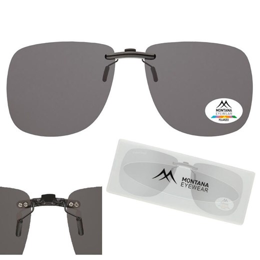 Nakładki przeciwsłoneczne z polaryzacją na okulary korekcyjne Montana C1 ze sklepu Stylion w kategorii Okulary przeciwsłoneczne męskie - zdjęcie 185964274
