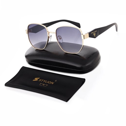 Damskie okulary przeciwsłoneczne REBECCA MOORE Milano z filtrem UV400 STL19C ze sklepu Stylion w kategorii Okulary przeciwsłoneczne damskie - zdjęcie 185964412