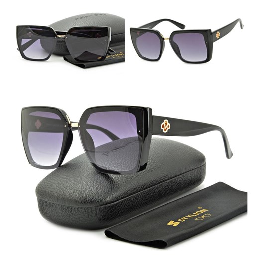 Okulary przeciwsłoneczne damskie UV muchy CO-373 Exclusive ze sklepu Stylion w kategorii Okulary przeciwsłoneczne damskie - zdjęcie 185964500