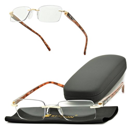 Plusy +1.50 okulary bezramkowe do czytania korekcyjne ST323A ze sklepu Stylion w kategorii Okulary korekcyjne damskie - zdjęcie 185964514