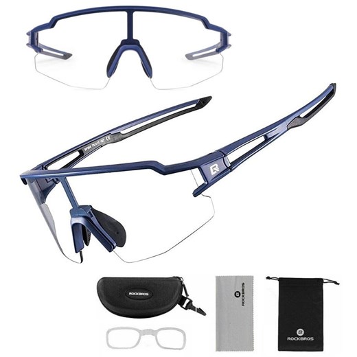 Okulary rowerowe przeciwsłoneczne z fotochromem ROCKBROS 10174 ze sklepu Stylion w kategorii Okulary przeciwsłoneczne męskie - zdjęcie 185964623
