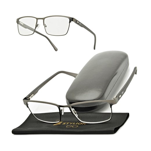 Plusy +1.50 Męskie okulary do czytania korekcyjne ST330 ze sklepu Stylion w kategorii Okulary korekcyjne męskie - zdjęcie 185964873