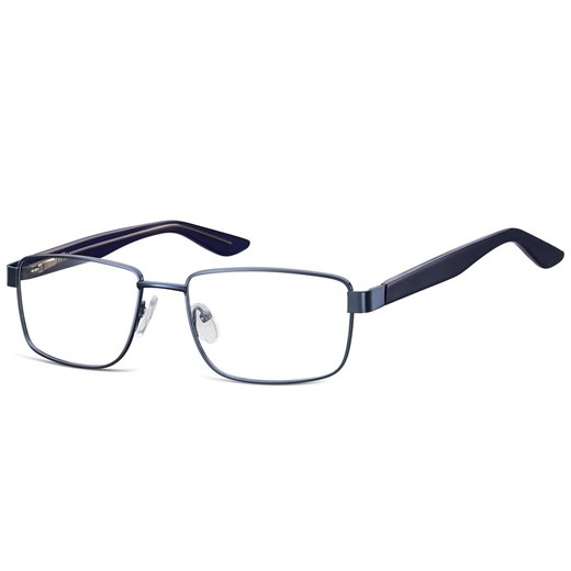 Oprawki korekcyjne zerówki okulary metalowe 885A granatowe ze sklepu Stylion w kategorii Oprawki do okularów damskie - zdjęcie 185964953