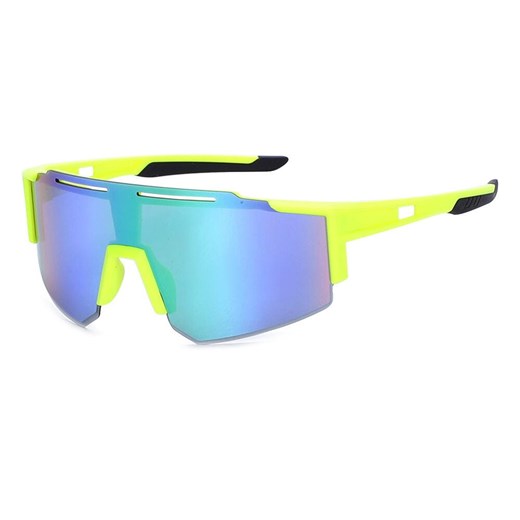 Sportowe okulary przeciwsłoneczne lustrzanki z filtrem UV400 neonowe SVM-11C ze sklepu Stylion w kategorii Okulary przeciwsłoneczne męskie - zdjęcie 185965031