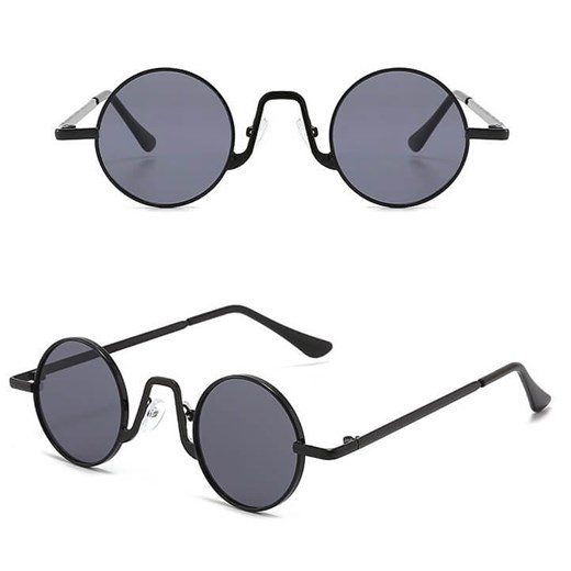 Okulary przeciwsłoneczne stalowe Okrągłe Lenonki UV400 SKK-01 ze skazą - id: 8384 - marki Stylion - 185965160 Okulary przeciwsłoneczne stalowe Okrągłe Lenonki UV400 SKK-01 ze skazą ze sklepu Stylion w kategorii Okulary przeciwsłoneczne męskie - zdjęcie 185965160