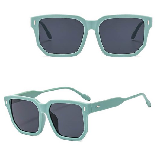 Okulary przeciwsłoneczne z filtrem UV400 STL43D miętowe + akcesoria ze sklepu Stylion w kategorii Okulary przeciwsłoneczne damskie - zdjęcie 185965334