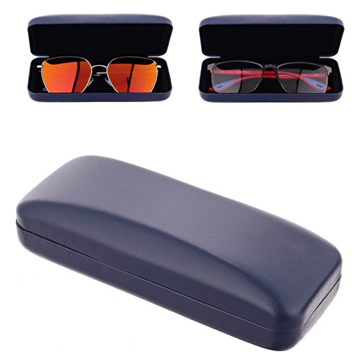 Etui na okulary ET-118A granatowe ze sklepu Stylion w kategorii Etui - zdjęcie 185965550