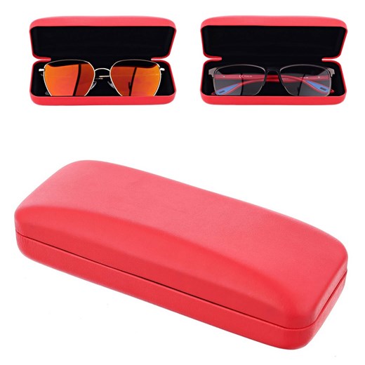 Etui na okulary ET-118C czerwone ze sklepu Stylion w kategorii Etui - zdjęcie 185965552