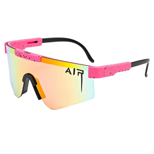 Sportowe okulary przeciwsłoneczne ST-MAX8D różowy/czarny ze sklepu Stylion w kategorii Okulary przeciwsłoneczne damskie - zdjęcie 185965603