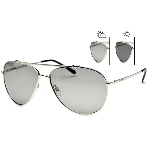 Okulary przeciwsłoneczne pilotki Fotochromowo-Polaryzacyjne ARCTICA S-157F ze sklepu Stylion w kategorii Okulary przeciwsłoneczne męskie - zdjęcie 185965650