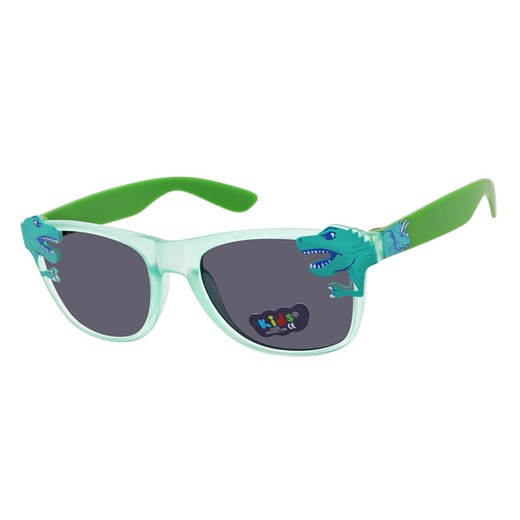 Okulary przeciwsłoneczne dla dzieci DINOZAUR STKD-10C zielony - id: 9504 - marki Stylion - 185966210 Okulary przeciwsłoneczne dla dzieci DINOZAUR STKD-10C zielony ze sklepu Stylion w kategorii Okulary przeciwsłoneczne dziecięce - zdjęcie 185966210