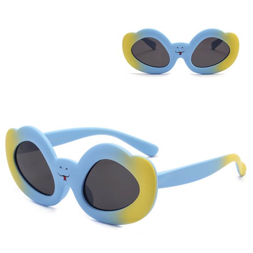 Dziecięce 1-3 lata gumowe okulary przeciwsłoneczne polaryzacyjne POL-JR-67C ze sklepu Stylion w kategorii Okulary przeciwsłoneczne dziecięce - zdjęcie 185966514
