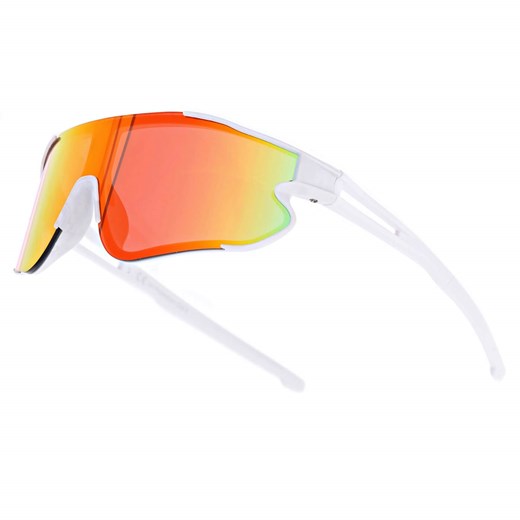 Dziecięce 8-13 lat sportowe okulary przeciwsłoneczne SVMK-20F biały/pomarańcz - id: 9955 - marki Stylion - 185966612 Dziecięce 8-13 lat sportowe okulary przeciwsłoneczne SVMK-20F biały/pomarańcz ze sklepu Stylion w kategorii Okulary przeciwsłoneczne dziecięce - zdjęcie 185966612