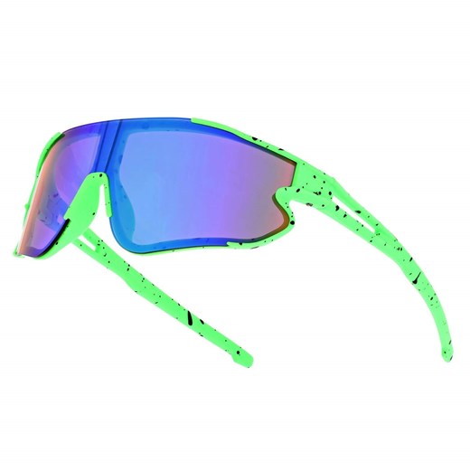 Dziecięce 8-13 lat sportowe okulary przeciwsłoneczne SVMK-20G zielone ze sklepu Stylion w kategorii Okulary przeciwsłoneczne męskie - zdjęcie 185966613