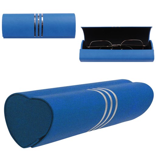 Niebieskie etui okularowe na magnes STHC-96A ze sklepu Stylion w kategorii Etui - zdjęcie 185966694