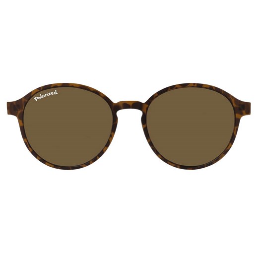 Nakładka przeciwsłoneczna polaryzacyjna na magnes do modeli TRC-190A panterka/brąz ze sklepu Stylion w kategorii Okulary zerówki męskie - zdjęcie 185966810