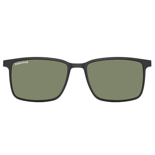 Nakładka przeciwsłoneczna polaryzacyjna na magnes do modeli TRC-191 czarny/zielony ze sklepu Stylion w kategorii Oprawki do okularów męskich - zdjęcie 185966814