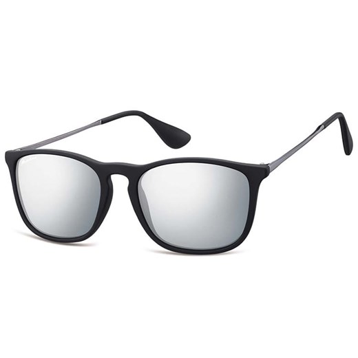 Okulary Montana MS34 przeciwsłoneczne czarne lustrzanki ze sklepu Stylion w kategorii Okulary przeciwsłoneczne męskie - zdjęcie 185967012
