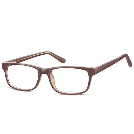 Zerówki klasyczne oprawki Sunoptic CP154C brazowe, flex ze sklepu Stylion w kategorii Okulary korekcyjne męskie - zdjęcie 185967030