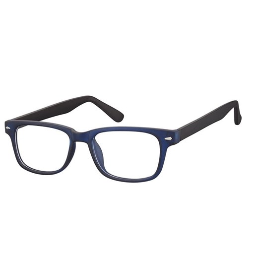Okulary Zerówki klasyczne oprawki Sunoptic CP156E granatowo-czarne ze sklepu Stylion w kategorii Okulary przeciwsłoneczne damskie - zdjęcie 185967044