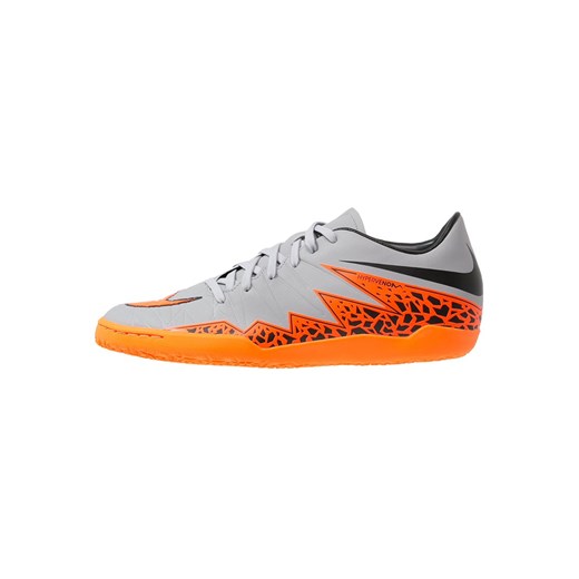 Nike Performance HYPERVENOM PHELON II IC Halówki wolf grey/total orange/black zalando  abstrakcyjne wzory