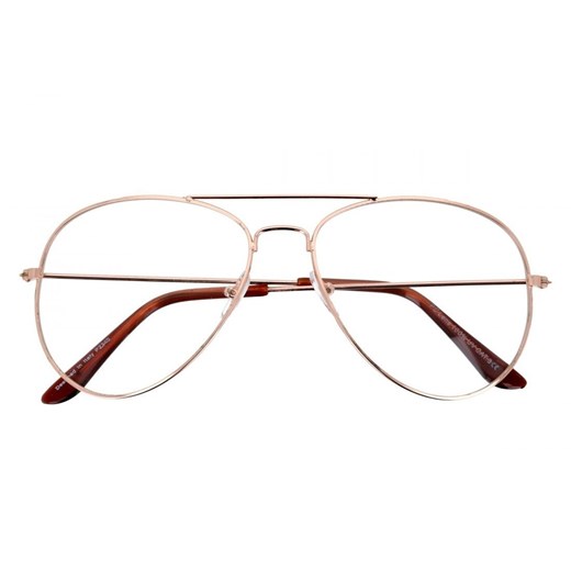 Złote Okulary Zerówki Aviatory druciane 1910 ze sklepu Stylion w kategorii Okulary przeciwsłoneczne damskie - zdjęcie 185967210