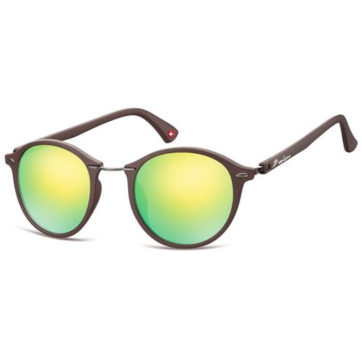 Okragle okulary przeciwsloneczne lustrzanki MS22E - id: 2275 - marki Montana - 185967373 Okragle okulary przeciwsloneczne lustrzanki MS22E ze sklepu Stylion w kategorii Okulary przeciwsłoneczne męskie - zdjęcie 185967373