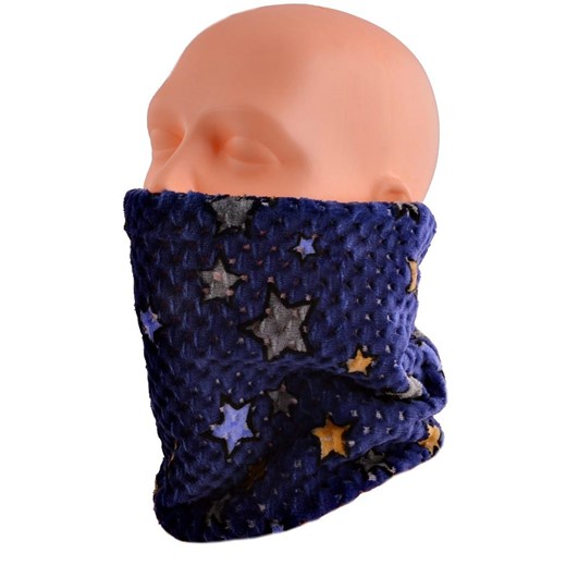 Wielofunkcyjny Komin Dzieciecy - Czapka - Szalik - Chusta - Kominiarka - 22 granatowy ze sklepu Stylion w kategorii Okulary przeciwsłoneczne damskie - zdjęcie 185967400