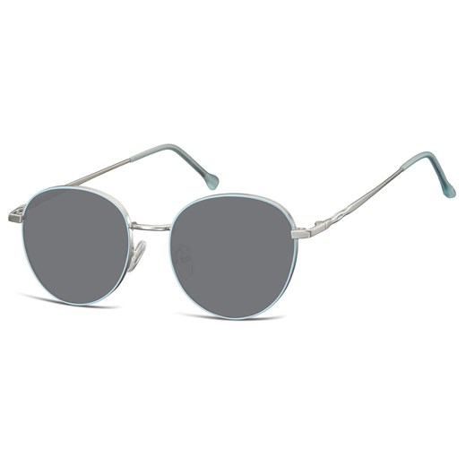 Okulary Lenonki Przeciwsłoneczne SUNOPTIC SS-912A srebrno-niebieskie ze sklepu Stylion w kategorii Okulary przeciwsłoneczne damskie - zdjęcie 185967413