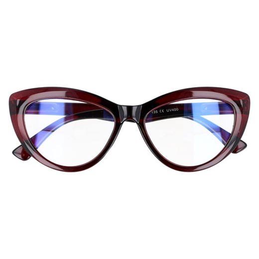 Kocie oczy Antyrefleks Zerowki okulary z filtrem Brązowe 2286B ze sklepu Stylion w kategorii Okulary przeciwsłoneczne męskie - zdjęcie 185967432